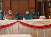 Bupati Jeneponto Bersama TP.PKK, Ikuti Teleconference Dengan Kemendagri