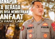 Profil Calon Kapolres Baru Takalar, AKBP Beny Murjayanto