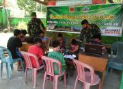 Peduli, Koramil 1426-01/Polut Sediakan WiFi Gratis untuk Siswa Belajar Daring