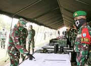 Inspeksi Yonif 642/Kps, Pangdam XII/Nyatakan Siap Operasi
