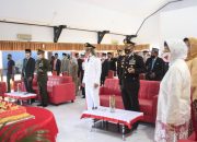 PEMDA DAN FORKOPIMDA TOLITOLI IKUTI UPACARA DI ISTANA NEGARA SECARA VIRTUAL.