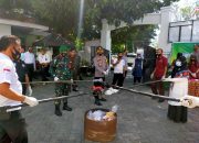 Hadiri Pemusnahan Barang Bukti, Wakapolres Takalar Ajak Masyarakat Ikut Cegah Peredaran Narkoba