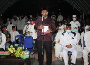 Pawai Obor Sambut Tahun Baru Islam 1442 H, Wakil Bupati Himbau Ummat Muslim Tolitoli Untuk Muhasabah Binnafsihi.