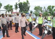 Polres Sekadau Laksanakan Apel Gelar Sarpras Ops Mantap Praja Kapuas 2020