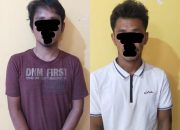 Dua Pemuda Digrebek Sat Narkoba Polres Tolitoli saat Asik Konsumsi Sabu di Penginapan, 2,42 Gram Berhasil Disita.
