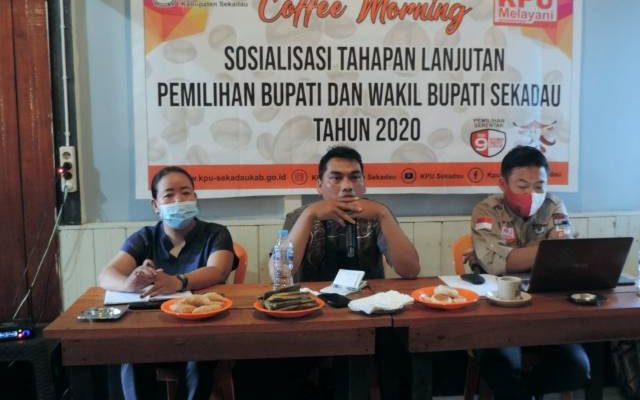 KPU Sekadau Sosialisasi Tahapan Lanjutan Pilkada 2020