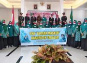 Peringatan HUT ke-75 RI, TP PKK Takalar Bagikan 3000 Masker