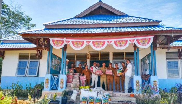 Bantu Warga Kurang Mampu, PT. TBSM Bagikan Sembako