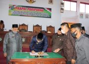 Bupati Takalar Sampaikan Pendapat Akhir di Rapat Paripurna