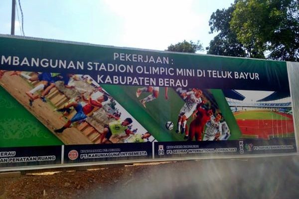 Butuh Pembebasan Lahan lagi untuk Merampungkan Stadion Olimpic Mini Berau