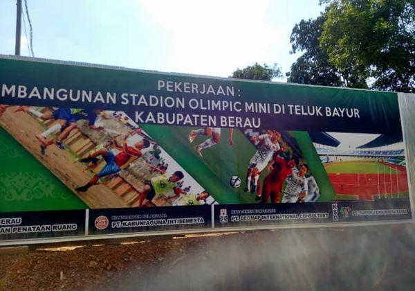 Butuh Pembebasan Lahan lagi guna Merampungkan Stadium Olimpic Mini Berau