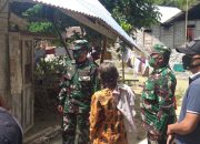 Kodim 1308/LB Rencanakan Bedah Rumah Warga Dondo yang Terdampak Banjir
