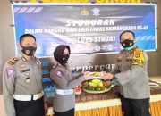 Kapolres Sinjai Pimpin Syukuran HUT Polantas Ke-65 Tahun 2020