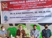 Laksanakan Seminar Empat Pilar MPR RI DR.H.Ajiep Padindang, SE.,MM. Ajak Penyuluh KB Jaga Ketahanan Keluarga