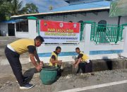 Sambut HUT Ke-65 Lalu Lintas Bhayangkara,Sat Lantas Polres Buol Gelar Baksos Di Tempat Ibadah.
