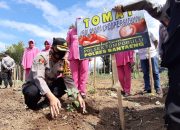 Manfaatkan Lahan Tidur, Kapolsek Tompobulu Jaga Ketahanan Pangan
