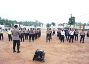 Ratusan Personel Gabungan Disigakan Dalam Acara Penutupan MTQ ke XXVIII di Kabupaten Sekadau