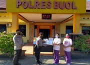 Jum’at Berkah Polres Buol Berbagi Sembako Kepada warga Kurang Mampu.