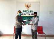 Rutin, Kapolres Sinjai Serahkan Zakat Profesi Personel Polres Sinjai Dibaznas
