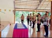 Kapolres Buol Pimpin Sertijab PJU Polres Buol.