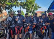 Lepas Rombongan Sepeda Santai, Wakapolres Takalar Ingatkan Protokol Kesehatan dan Tertib Berlalulintas