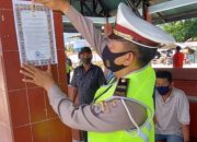 Polres Tolitoli Gencarkan Sosialisasi Maklumat Kapolri Tentang Kepatuhan Terhadap Protokoler Kesehatan Pada Pilkada 2020.