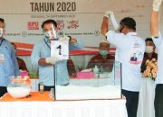 Pilkada 2020, KPU Sekadau Gelar Pengundian Nomor Urut Paslon, Ini Hasilnya
