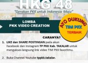 Terus Berinovasi, TP PKK Gelar Lomba Film Pendek Peringati HKG ke-48