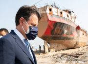 Pasca Ledakan Dasyat, Perdana menteri Italia berjanji untuk terus mendukung Lebanon