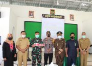 Kapolres Takalar Beri Kejutan Nasi Tumpeng Kepada Kodim 1426/Takalar