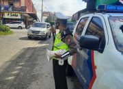 Polres Sekadau Patroli Kamseltibcar Lantas Dan Protokol Kesehatan