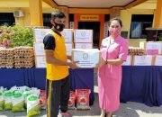 Jumat Berkah, Bhayangkari Cabang Buol Berbagi di Tengah Wabah Pandemi Covid-19