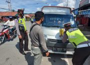 Satlantas Polres Buol Cegah Covid – 19, Begini Caranya