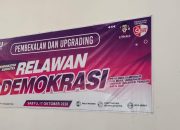 KPU Buol Kukuhkan dan Gelar Bimtek 25 Relawan Demokrasi Pilgub Sulteng 2020