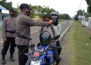 Tingkatkan Pencegahan Covid -19, Polsek Bokat Gelar Operasi Yustisi