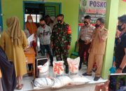 Babinsa Bersama Bhabinkamtibmas Kelurahan Bontokadatto Kawal Penyaluran BSB-PKH Dari Kemensos