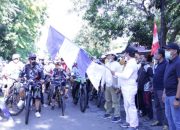 Gowes Sedekah, Bupati Takalar dan Wagub Sulsel Lepas Peserta Funbike