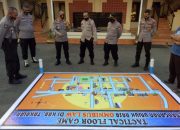 Persiapkan Pengamanan Unjuk Rasa, Polres Takalar Gelar Tactical Floor Game