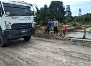 Breaking News : Lalulintas di Jembatan Jalan Trans Sulawesi Desa Silondou Tolitoli Kembali Lancar