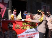 Sambut Maulid Nabi Muhammad SAW, Kapolres Takalar Gelar Baksos