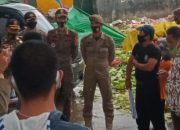 Menjaga Marwah Pasar Sanggam, Pihak Agen Sayur Kol diminta mengosongkan Area yang telah disepakati bersama