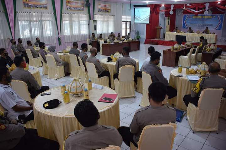 Kapolres Sinjai Hadiri Supervisi Operasi Aman II