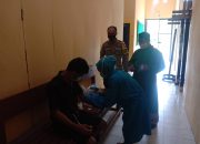 Cegah Penyebaran Covid -19, Sat Tahti Polres Buol Rutin Periksa Kesehatan Tahanan