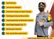 Wujudkan Pilkada 2020 Yang Aman, Damai, Sehat dan Selamat Kapolres Tolitoli Beri Himbauan