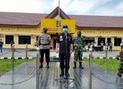 Wabup Abdulah Batalipu Pimpin Apel Gabungan Tanggap Bencana di Mapolres Buol