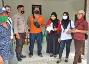 Kanit Binmas Polsek Belitang Monitor Pelaksanaan Rapid Test