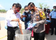 Polda Sulteng Musnahkan Barang Bukti Jenis sabu seberat 8,4 Kg