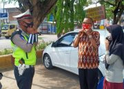 Ops Yustisi, Sat Lantas Polres Sinjai Sosialisasikan 3 M Protokol Kesehatan