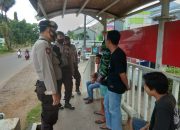 Gelar Patroli Dialogis, Patmor Polres Takalar Ajak Masyarakat Patuhi Prokes