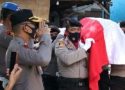 Kapolres Takalar Beri Penghormatan Terakhir untuk Aipda Syamsul Bahri